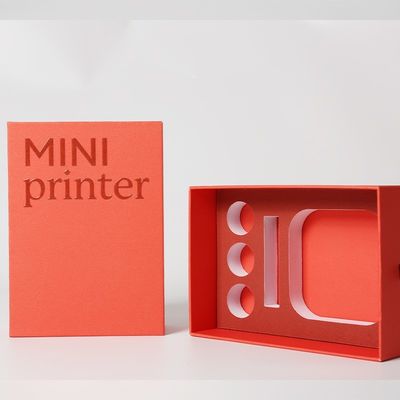 การบรรจุกล่องตู้กระเป๋ากระดาษพิมพ์ตามสั่ง พร้อมโลโก้และ EVA