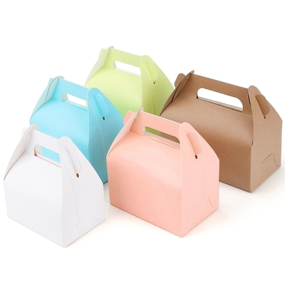 ซื้อ กล่องบรรจุเค้กกระดาษเคลือบ สําหรับธุรกิจขนาดเล็ก การพิมพ์แผ่นทองคํา online manufacture
