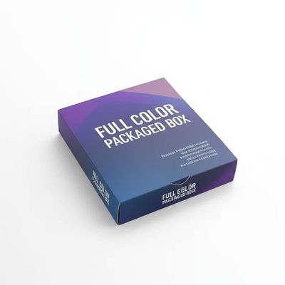 ซื้อ Full Color Printed Packaged Box Customizable and Eye-Catching Packaging for Your Products online manufacture
