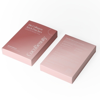 OEM Logo Tuck End พิมพ์กระดาษกล่องบรรจุด้วย CMYK 4 สี Offset การพิมพ์