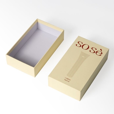 OEM ODM กระดาษกล่องของขวัญ แพคเกจความทนทานต่อความเครียด ด้วยสัญลักษณ์ Embossing