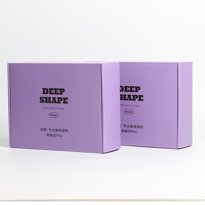 กล่องการส่งกระดาษป้ายตามสั่งที่มีการเคลือบกระจกกระจกในสี Pantone และ CMYK